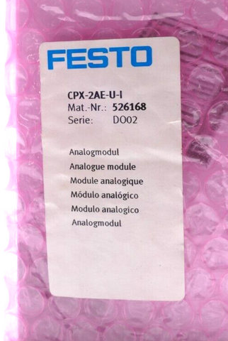 Festo CPX-2AE-U-I