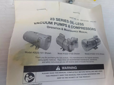 GAST  0523-V350Q-G588NDX