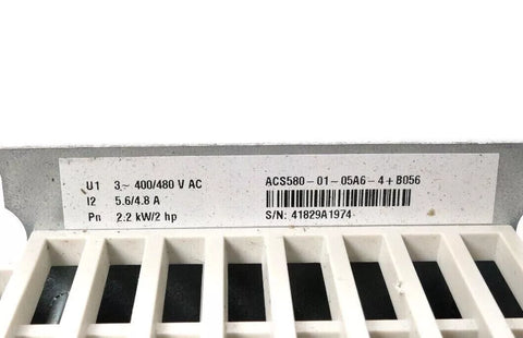 ABB ACS580-01-05A6-4 + B056