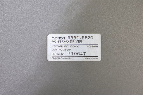 OMRON R88D-RB20