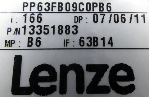 Lenze PP63FB09COPB6