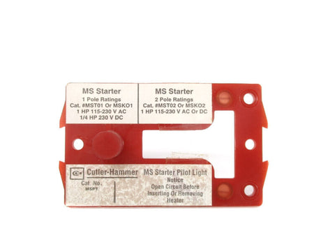 EATON CORPORATION CUTLER HAMMER MSPT