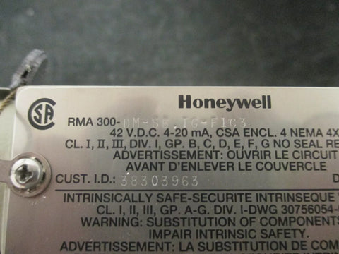 HONEYWELL RMA 300-DM-SB.TG-F1C3