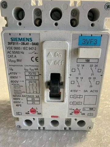 SIEMENS 3VF3111-2BL41-0AA0