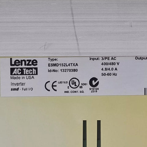 LENZE ESMD152L4TXA