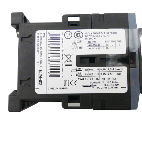 SIEMENS 3RH2244-1AP00 + 3RH2911-1HA22 + 3RT2916-1BD00