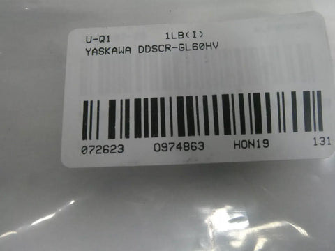 Yaskawa DDSCR-GL60HV