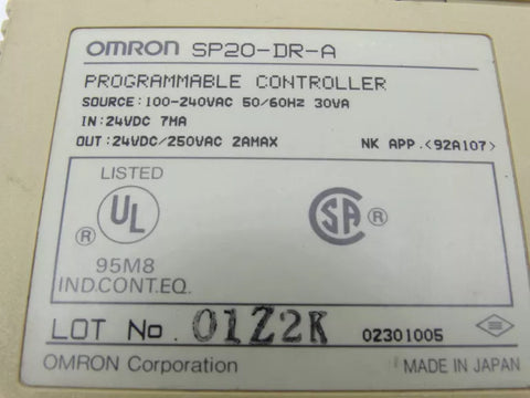 OMRON SP20-DR-A