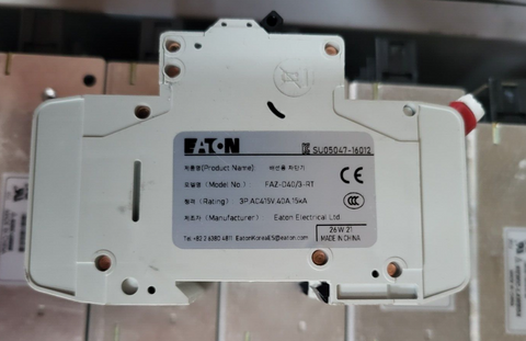 Eaton FAZ-D40/3-RT