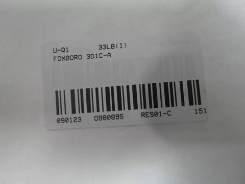 Foxboro 3CD1C-A