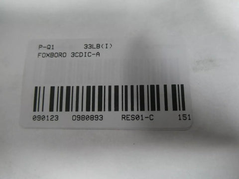 Foxboro 3CDIC-A