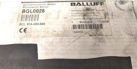 BALLUFF BGL 80A-003-S49