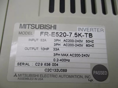 MITSUBISHI FR-E520-7.5KN