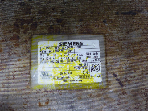 SIEMENS 1FK7103-5AF71-1FG0