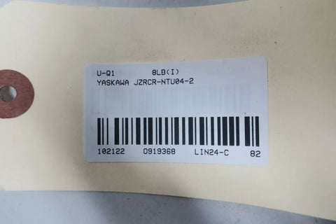 Yaskawa JZRCR-NTU04-2