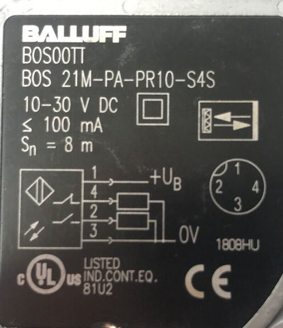 BALLUFF BOS 21M-PA-PR10-S4S