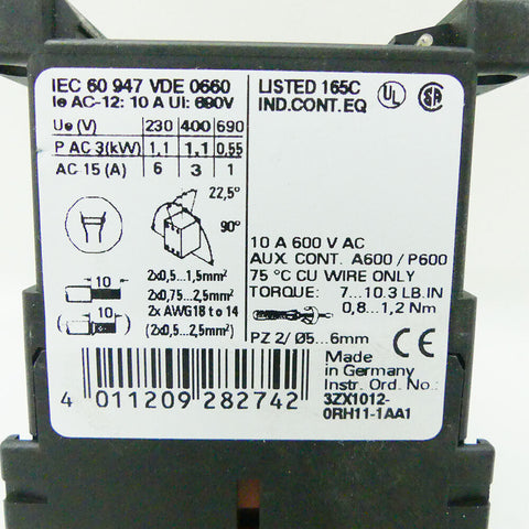 SIEMENS 3RH1140-1BP40