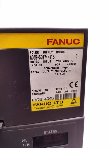 Fanuc A06B-6087-H115