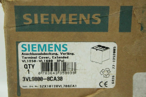 SIEMENS 3VL9800-8CA30