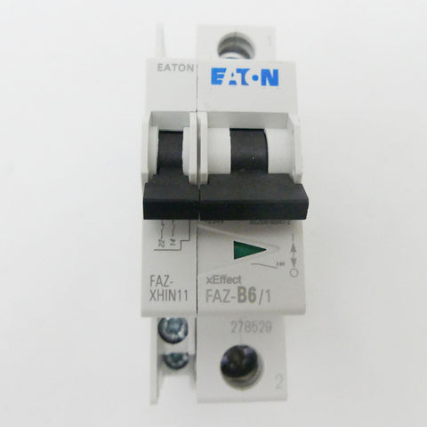 EATON FAZ-B6/1 + FAZ-XHIN11