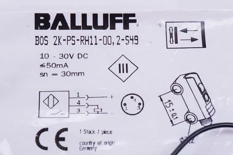 BALLUFF BOS2K-PS-RH11-00 2-S49