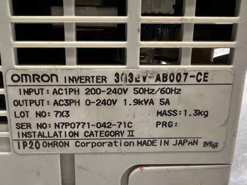 OMRON 3G3EV-AB007-CE