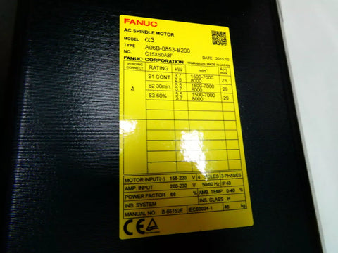 FANUC A06B-0853-B200