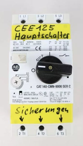 Allen Bradley CAT 140-CMN