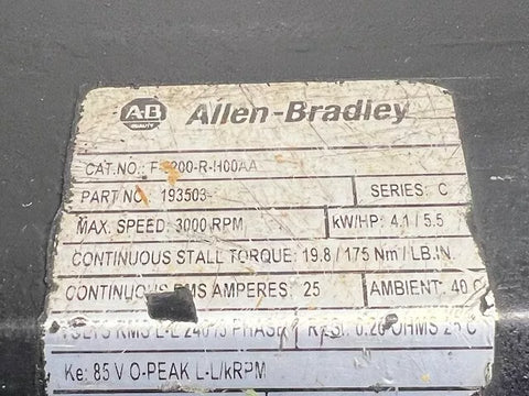 ALLEN BRADLEY F-6200-R-H00AA