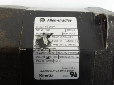 ALLEN BRADLEY F-4030-Q-H00AA