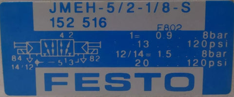 Festo JMEH-5/2-1/8-S