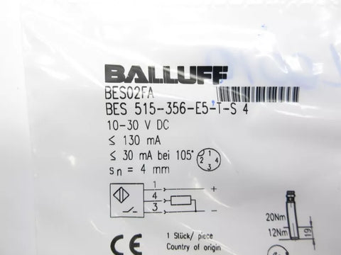 BALLUFF BES515-356-E5-T-S4