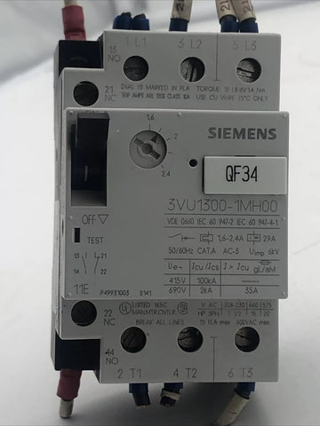 SIEMENS 3VU100 1MH00