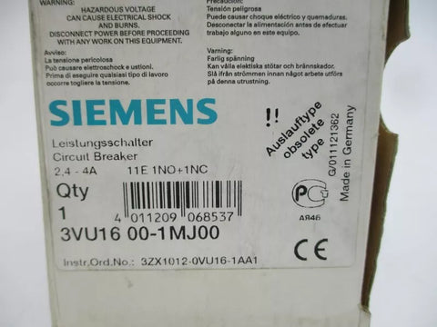 SIEMENS 3VU1600-1MJ00