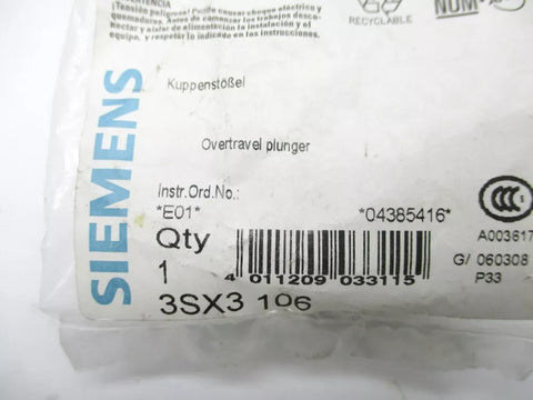 SIEMENS 3SX3-106