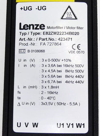 Lenze E82ZM22234B020