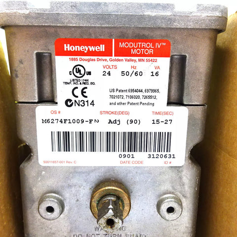 Honeywell M6274F-1009-F