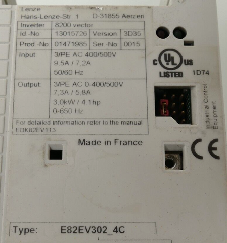 Lenze E82EV302-4C