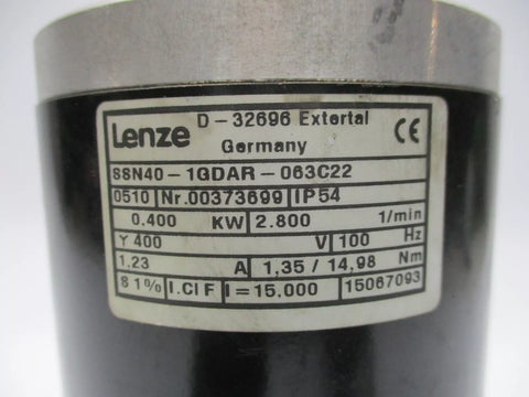 LENZE SSN40-1GDAR-063C22