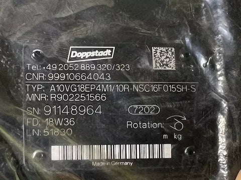 REXROTH A10VG18EP4M1/10R-NSC16F015SH-S