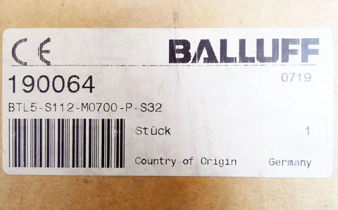 BALLUFF BTL5-S112-M0700-P-S32