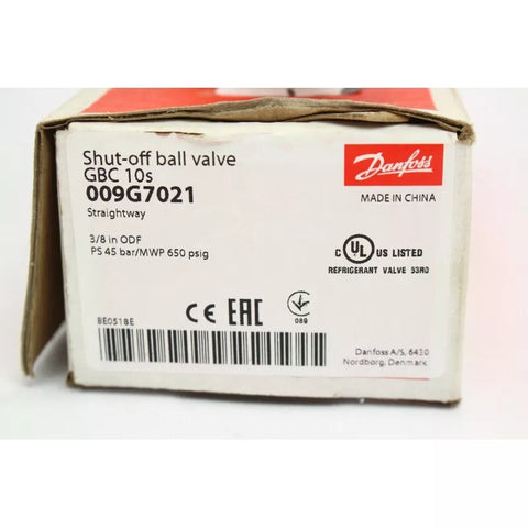 DANFOSS 009G7021