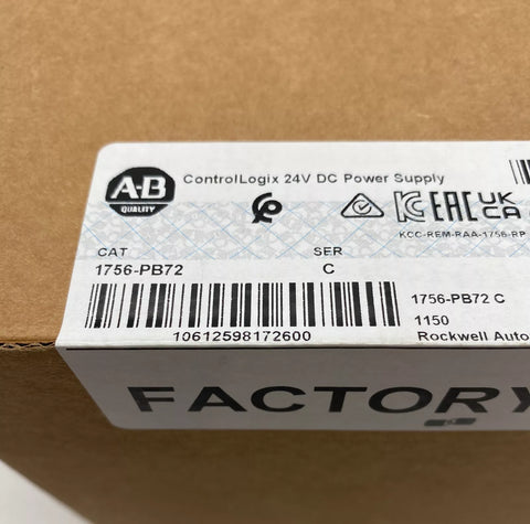 ALLEN BRADLEY 1756-PB72