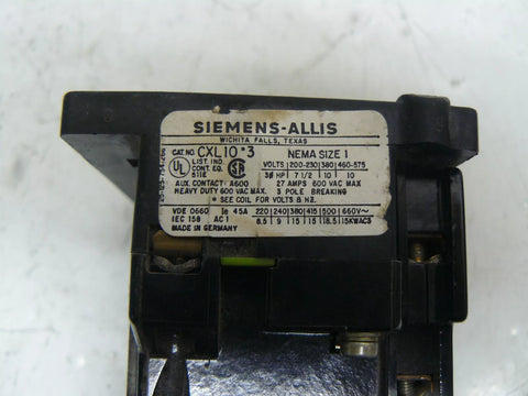 SIEMENS CXL10*3