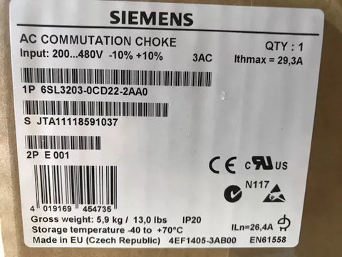 SIEMENS 6SL3203-0CD22-2AA0