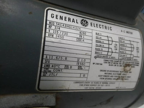 General Electric 5KC43HG1432A