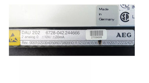 AEG Modicon DAU 202