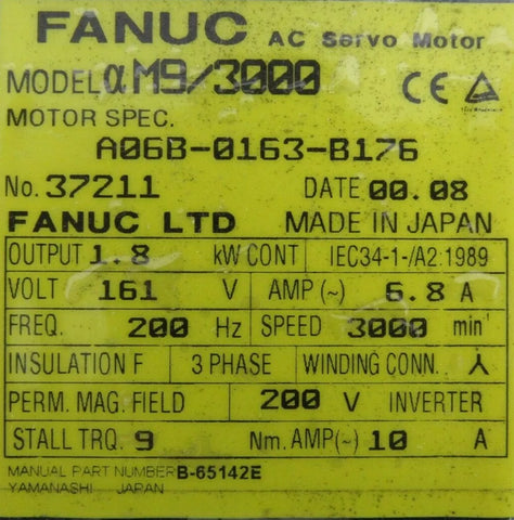 FANUC IA06B-0163-B176