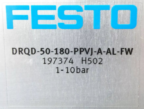 FESTO DRQD-50-180-PPVJ-A-AL-FW