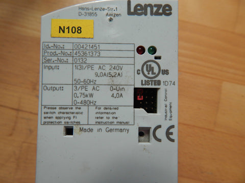 LENZE E82EV751-2B